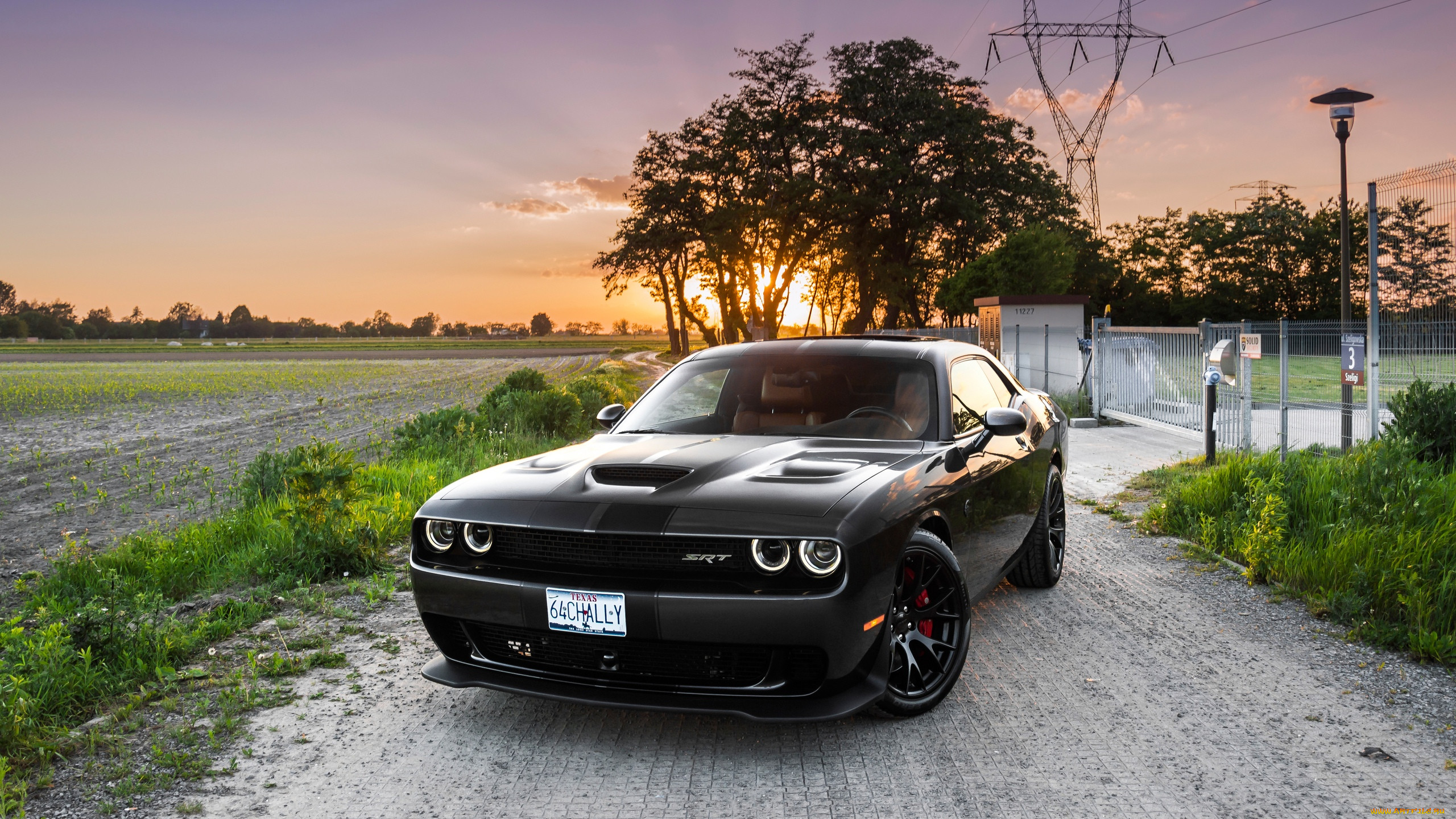 Обои на рабочий стол dodge Challenger